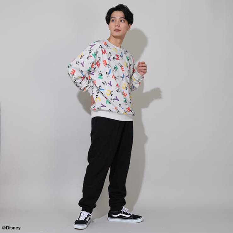 親子お揃い ディズニー カラフル総柄トレーナー 0906A | BABYDOLL | 詳細画像11 