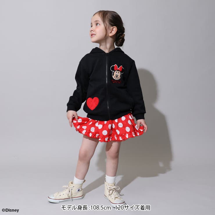 ディズニー キャラクターサガラワッペンジップパーカー 0912K | BABYDOLL | 詳細画像2 