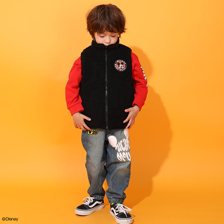 ディズニー リバーシブル中綿ベスト 0915K | BABYDOLL | 詳細画像4 