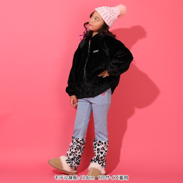 アニマル柄ボア切替デニムロングパンツ 0926K | BABYDOLL | 詳細画像2 