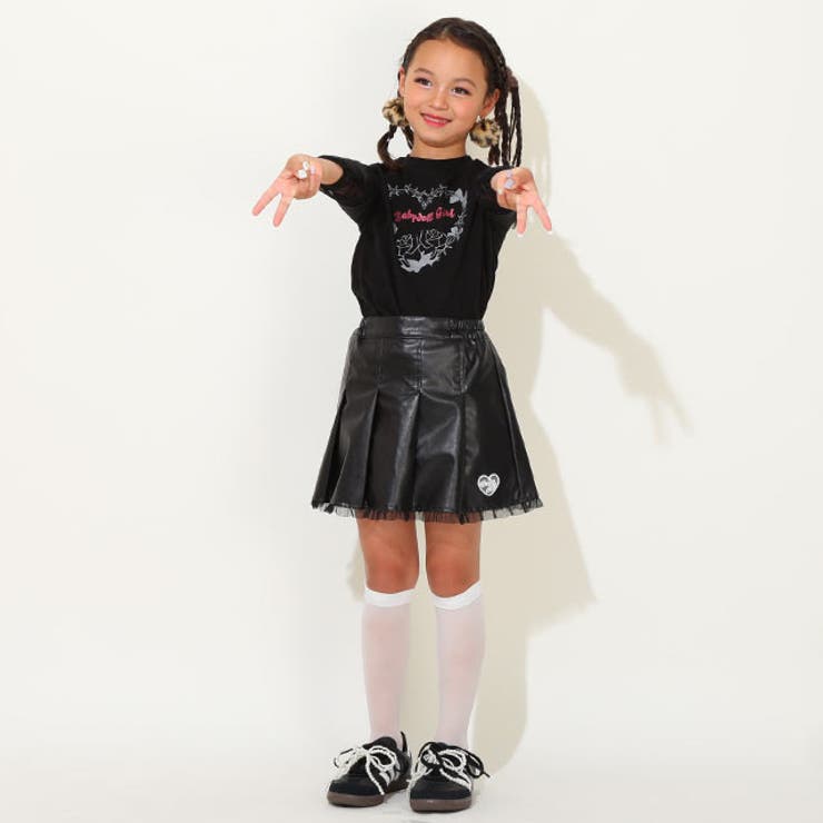 エコレザープリーツスカート 0929K | BABYDOLL | 詳細画像4 