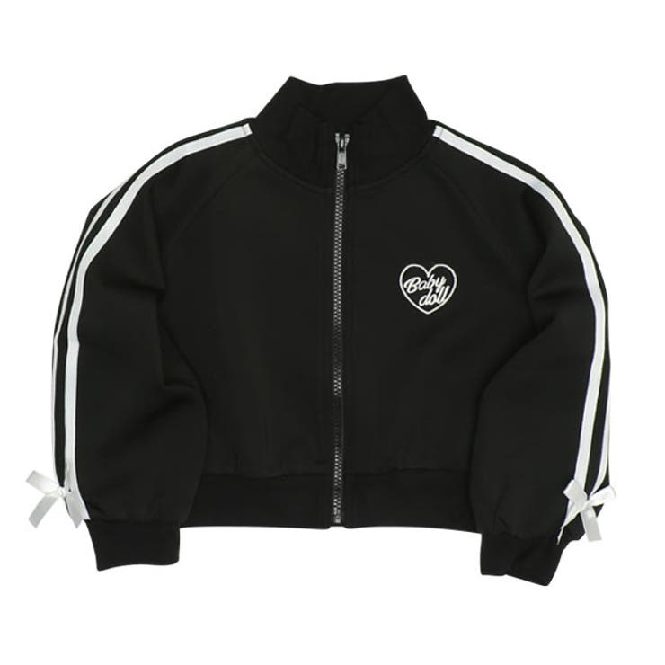 ブラック | ラインジャージジャケット 0934K（ボトムス別売） | BABYDOLL