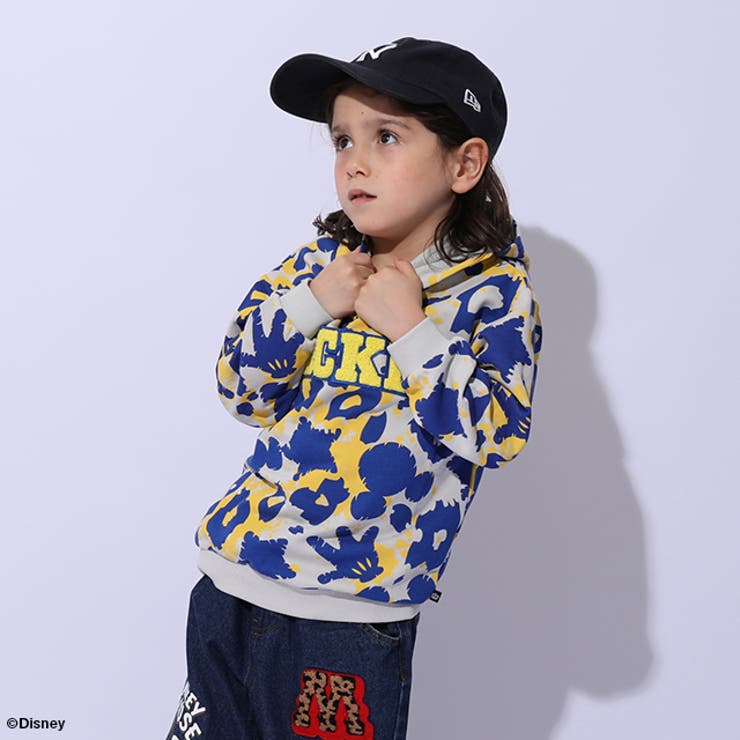 親子お揃い ディズニー アニマル総柄パーカー 1008K | BABYDOLL | 詳細画像5 
