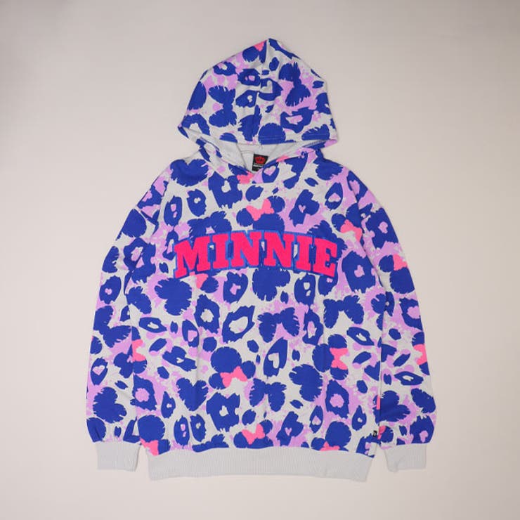 ミニー | 親子お揃い ディズニー アニマル総柄パーカー 1008A | BABYDOLL