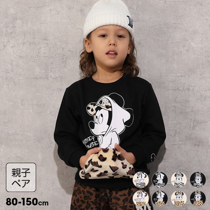 ミッキーママ様　オーダー品 セール】キッズ MICKEY MOUSE ミッキー オーバーサイズ ロンT（T