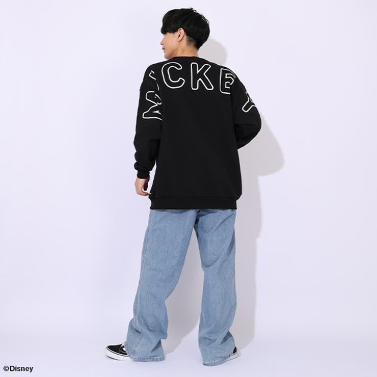 親子お揃い ディズニー ヒョウ柄裏起毛トレーナー 1014A | BABYDOLL | 詳細画像8 
