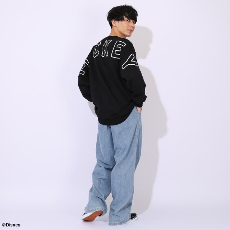 親子お揃い ディズニー ヒョウ柄裏起毛トレーナー 1014A | BABYDOLL | 詳細画像10 