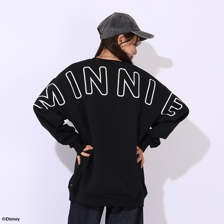 親子お揃い ディズニー ヒョウ柄裏起毛トレーナー 1014A | BABYDOLL | 詳細画像6 