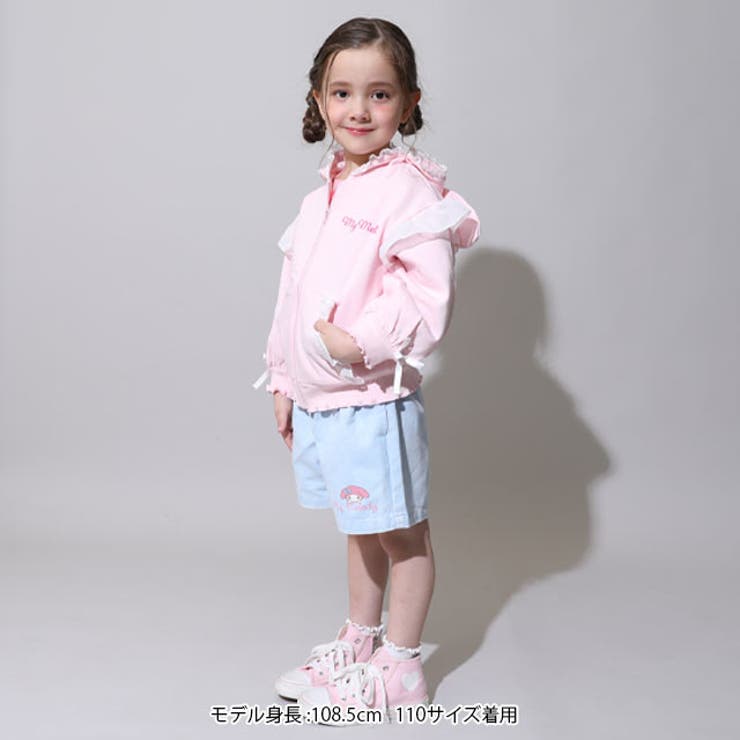 サンリオ なりきるフリルジップパーカー 1036K | BABYDOLL | 詳細画像2 