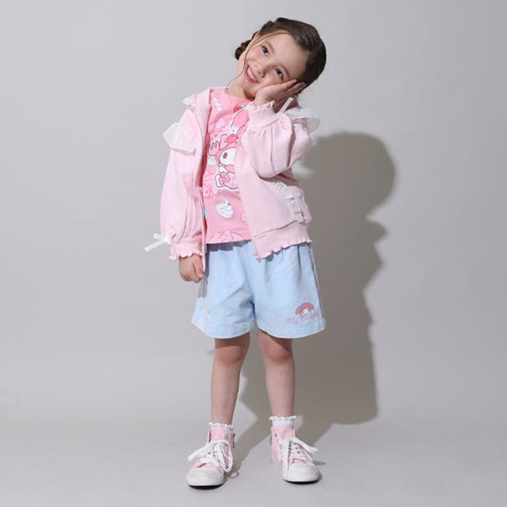 サンリオ なりきるフリルジップパーカー 1036K | BABYDOLL | 詳細画像4 
