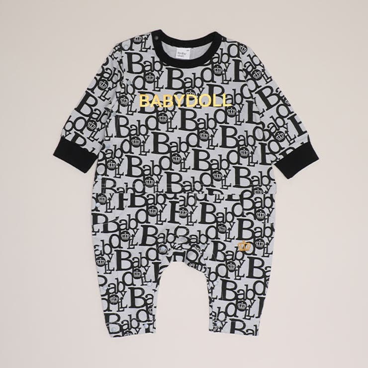 モノグラムロンパース 1047B[品番：BYDK0007736]｜BABYDOLL（ベビー