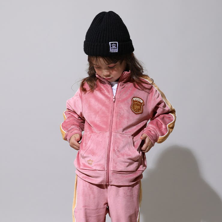 親子お揃い パイピングベロアジャケット 1057K (ボトムス別売り) | BABYDOLL | 詳細画像4 