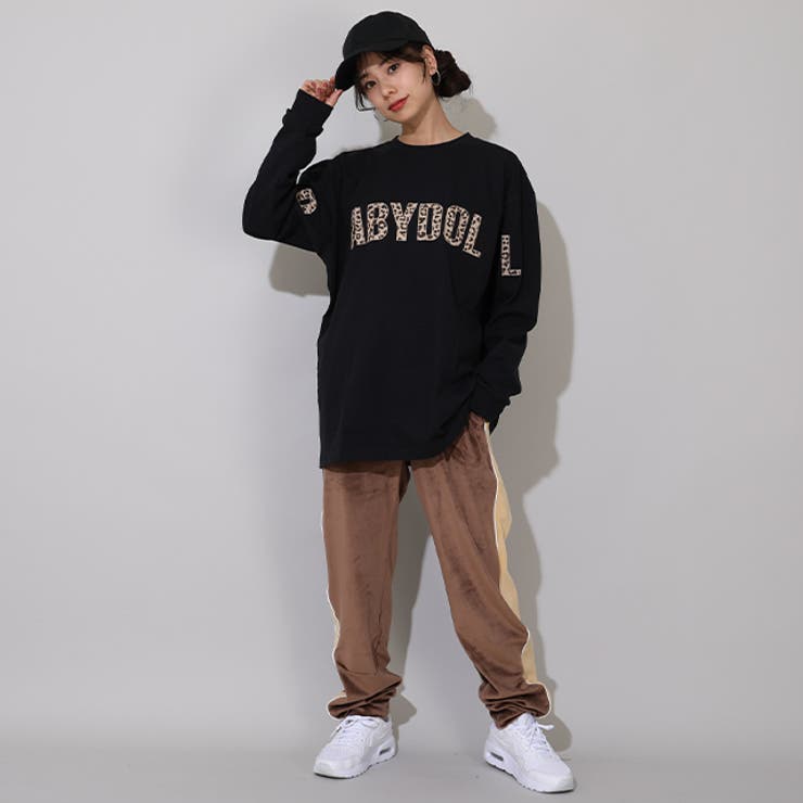 親子お揃い パイピングベロアロングパンツ 1058A (トップス別売り) | BABYDOLL | 詳細画像7 