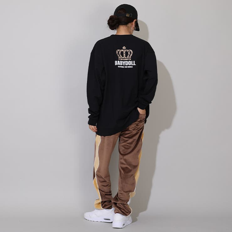 親子お揃い パイピングベロアロングパンツ 1058A (トップス別売り) | BABYDOLL | 詳細画像8 