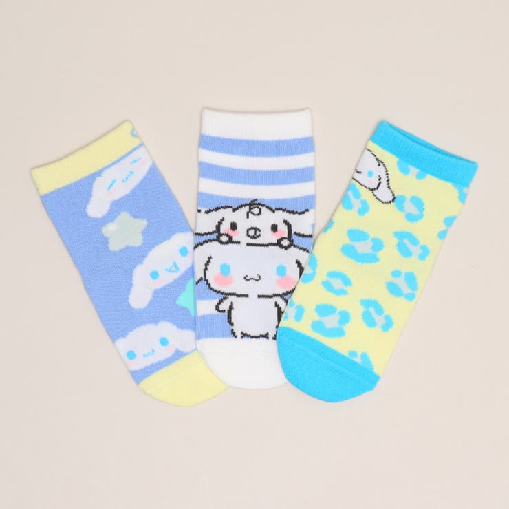 シナモロール | サンリオ クルーソックスセット 1061 | BABYDOLL