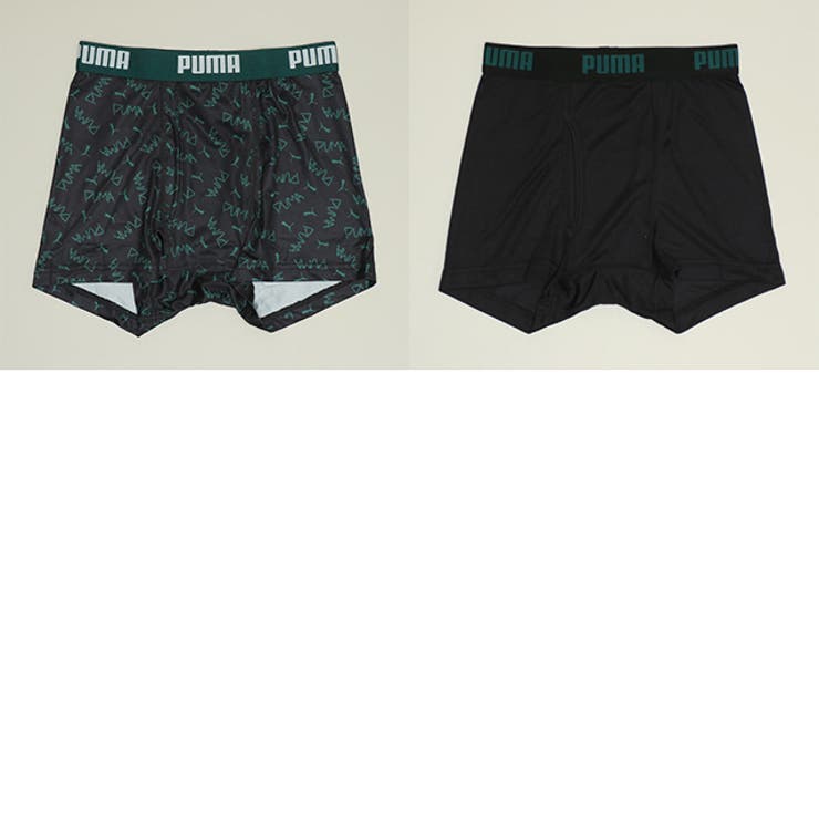 WEB限定 PUMA ロゴ総柄ボクサーパンツ 2枚セット 1064 | BABYDOLL | 詳細画像2 