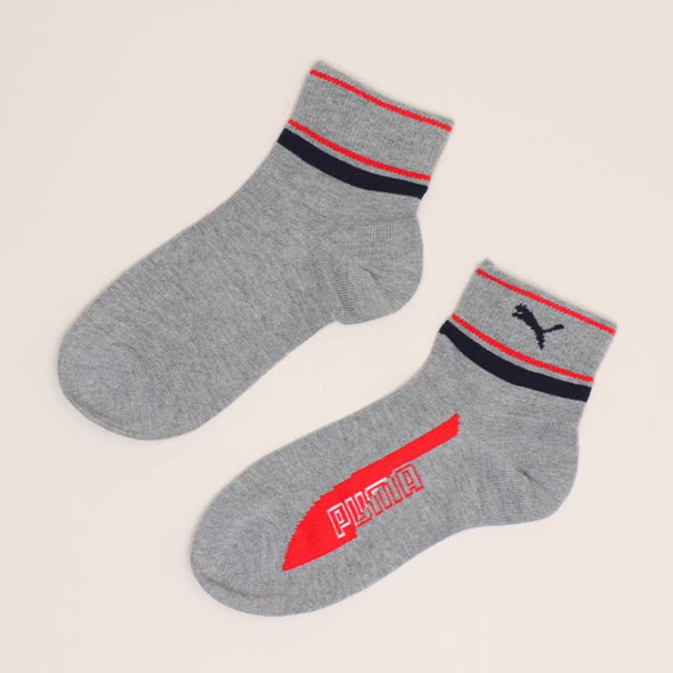 WEB限定 PUMA 配色クルーソックス 3足セット 1089 | BABYDOLL | 詳細画像4 