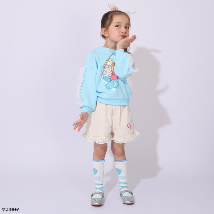 ディズニー プリンセス / 裏起毛袖チュールトレーナー 1101K | BABYDOLL | 詳細画像10 