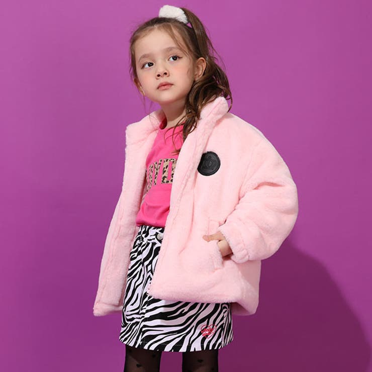 親子お揃い バックロゴファーアウター 1110K | BABYDOLL | 詳細画像5 