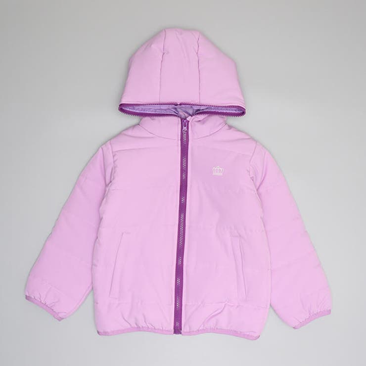 パープル | WEB限定 フェイクダウンアウター 1112K | BABYDOLL