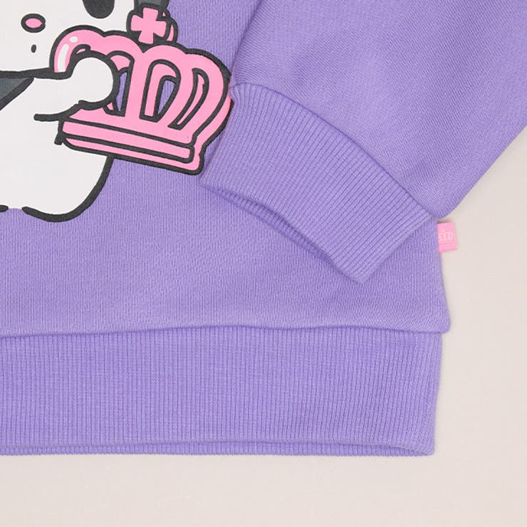 サンリオ 発泡バックロゴ裏起毛トレーナー 1119K | BABYDOLL | 詳細画像12 