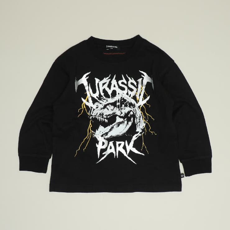 ブラック | 親子お揃い ジュラシックパーク ロックロンT 1124K | BABYDOLL
