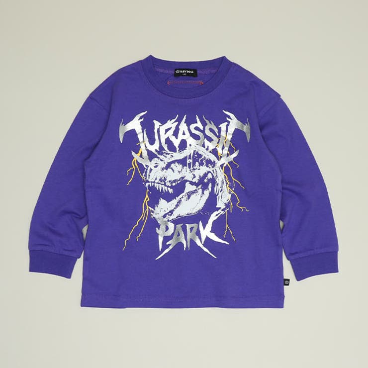 パープル | 親子お揃い ジュラシックパーク ロックロンT 1124K | BABYDOLL
