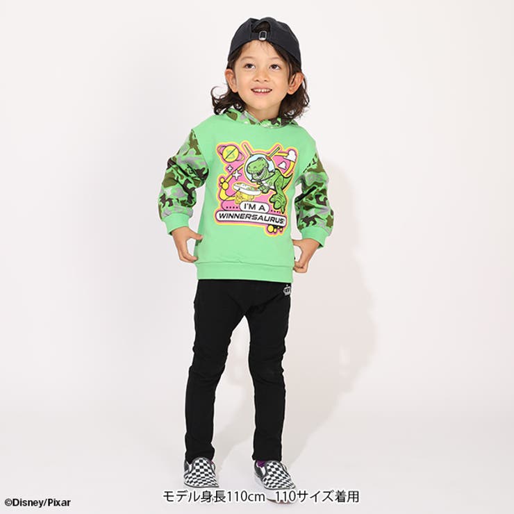 親子お揃い ディズニー トイ・ストーリー アニマル総柄パーカー 1137K | BABYDOLL | 詳細画像2 