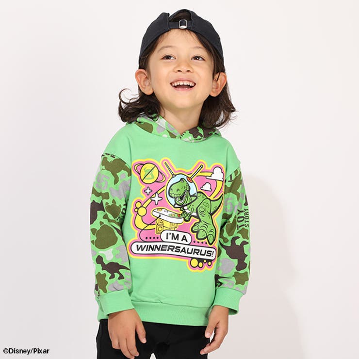 親子お揃い ディズニー トイ・ストーリー アニマル総柄パーカー 1137K | BABYDOLL | 詳細画像5 