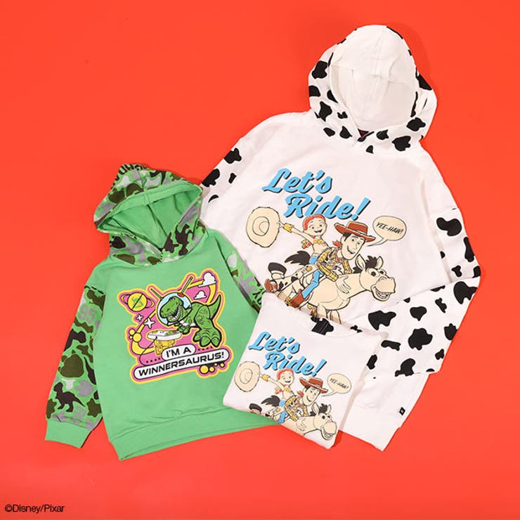 親子お揃い ディズニー トイ・ストーリー アニマル総柄パーカー 1137K | BABYDOLL | 詳細画像8 