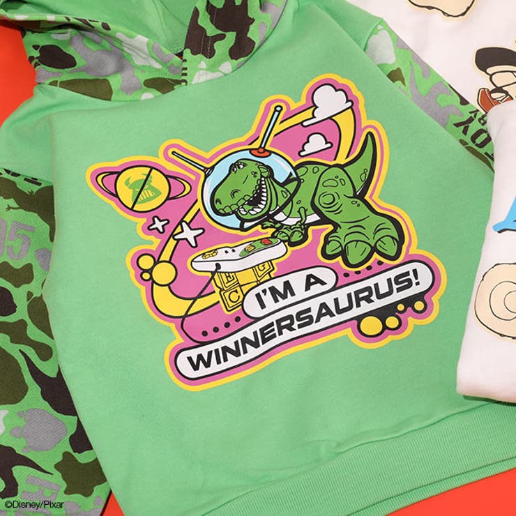 親子お揃い ディズニー トイ・ストーリー アニマル総柄パーカー 1137K | BABYDOLL | 詳細画像9 