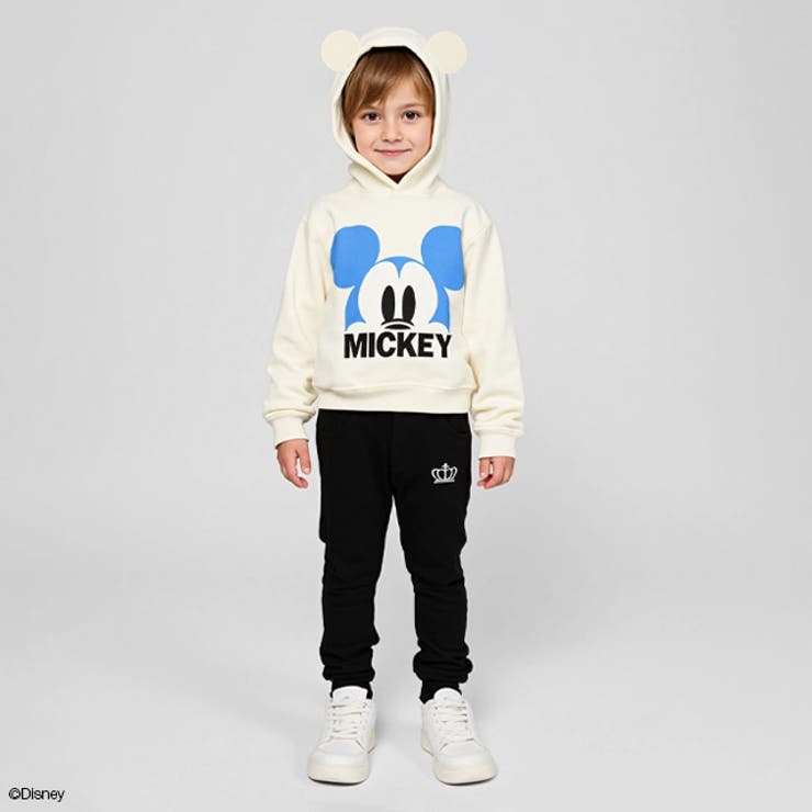 親子お揃い ディズニー キャラクターBIGフェイスパーカー 1139K | BABYDOLL | 詳細画像2 