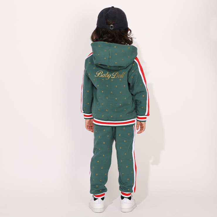 親子お揃い スパークルラインジップパーカー 1186K （ボトムス別売） | BABYDOLL | 詳細画像3 