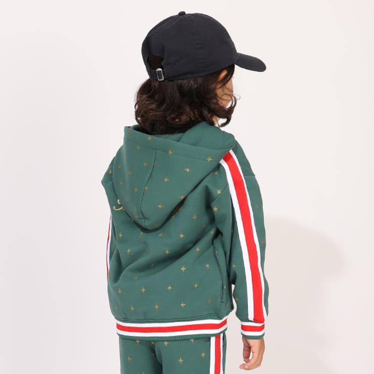 親子お揃い スパークルラインジップパーカー 1186K （ボトムス別売） | BABYDOLL | 詳細画像7 