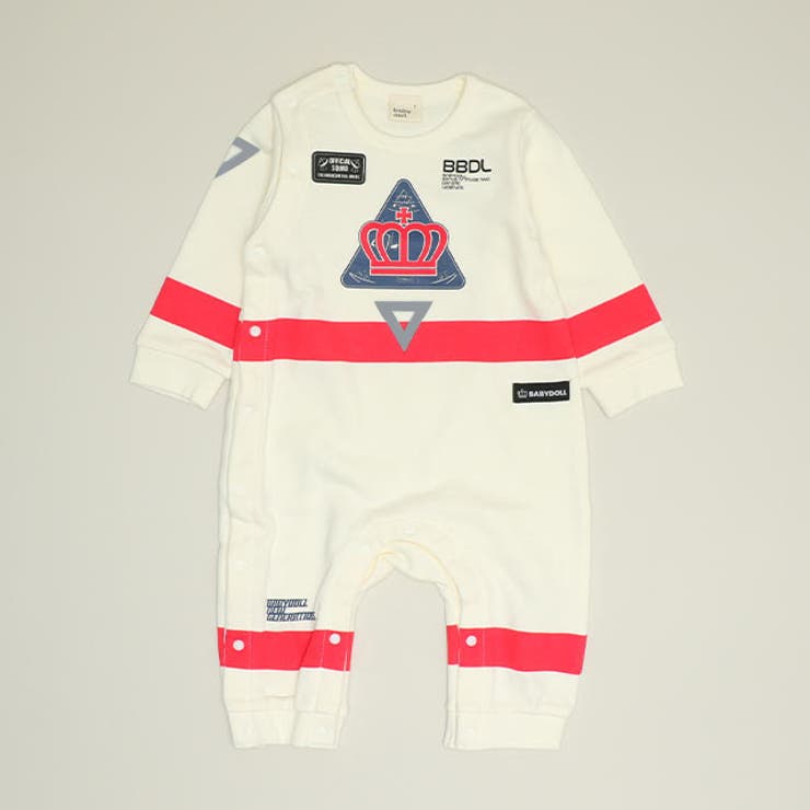 オフホワイト | スペースロンパース 1189B | BABYDOLL