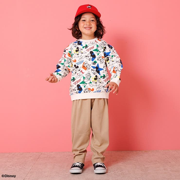 親子お揃い ディズニー カラフル総柄トレーナー 1203K | BABYDOLL | 詳細画像5 