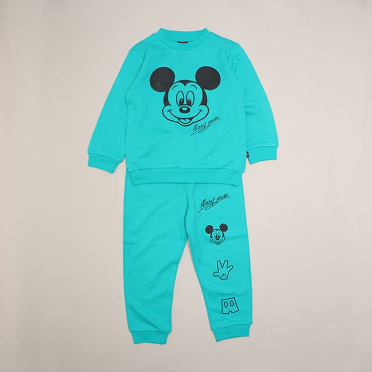 グリーン/ミッキー | ディズニー キャラクターセットアップ 1204K | BABYDOLL