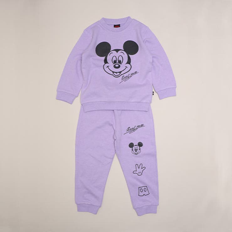 パープル/ミッキー | ディズニー キャラクターセットアップ 1204K | BABYDOLL