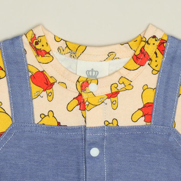 ディズニー 総柄サロペット風ロンパース 1209B | BABYDOLL | 詳細画像9 