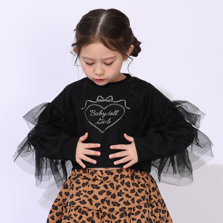 シアー3段フリル袖トレーナー 1229K | BABYDOLL | 詳細画像8 