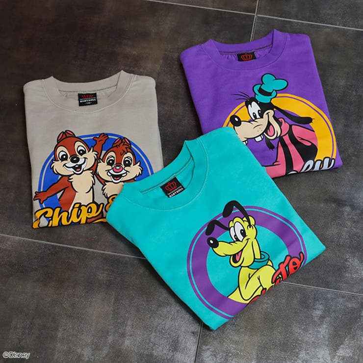 親子お揃い ディズニー BIGキャラクターロンT 1245K | BABYDOLL | 詳細画像17 