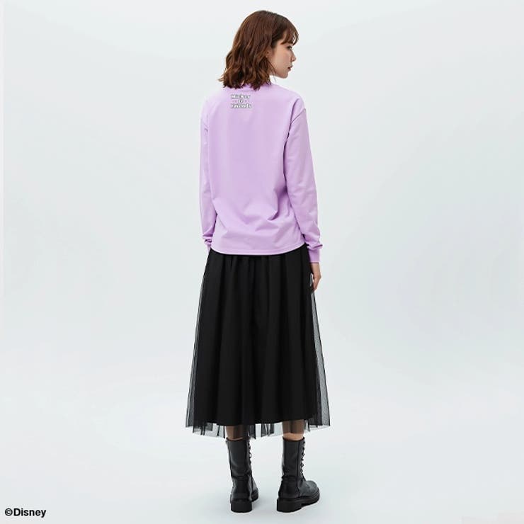 親子お揃い ディズニー BIGキャラクターロンT 1245A | BABYDOLL | 詳細画像3 