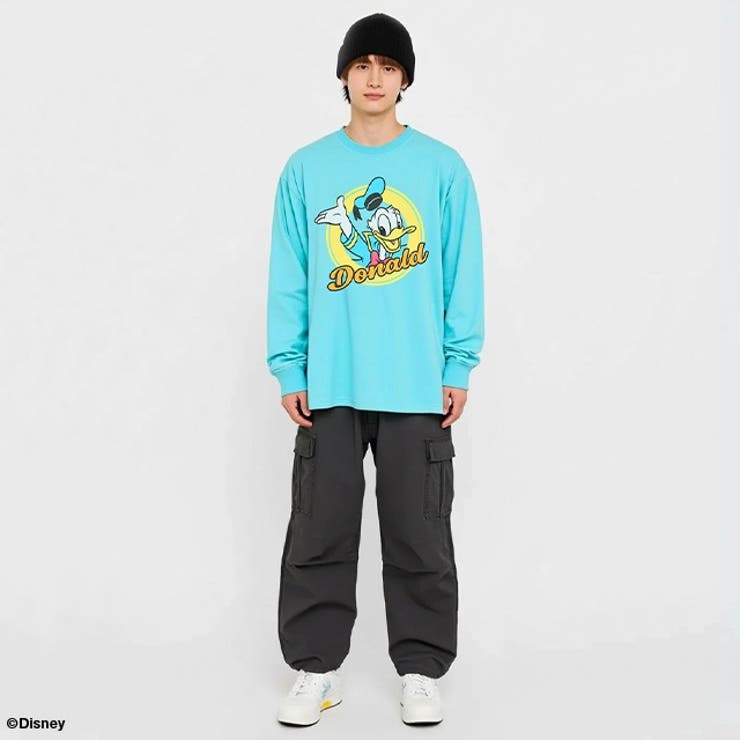 親子お揃い ディズニー BIGキャラクターロンT 1245A | BABYDOLL | 詳細画像5 