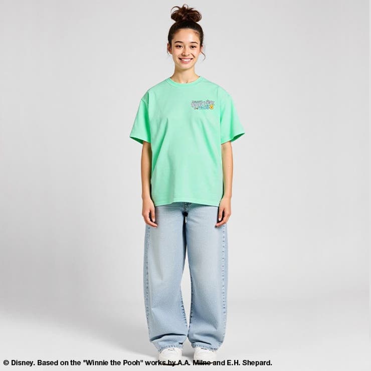 親子お揃い ディズニー WEB限定 バックキャラクターTシャツ 1247A | BABYDOLL | 詳細画像2 