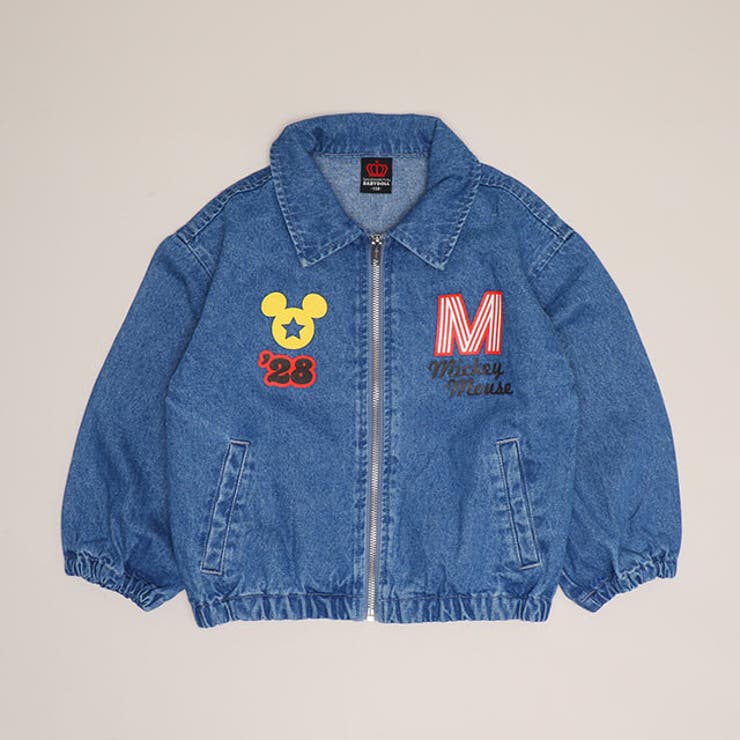 ミッキー | ディズニー デニムジャケット 1252K | BABYDOLL