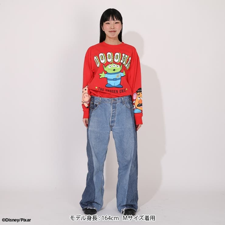 親子お揃い ディズニー トイ・ストーリー キャラクターロンT 1271A | BABYDOLL | 詳細画像2 