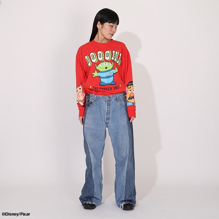 親子お揃い ディズニー トイ・ストーリー キャラクターロンT 1271A | BABYDOLL | 詳細画像4 