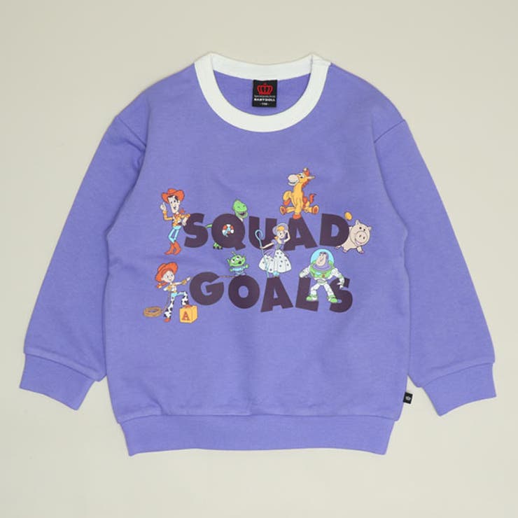 パープル | ディズニー トイ・ストーリー キャラクター集合トレーナー 1273K | BABYDOLL