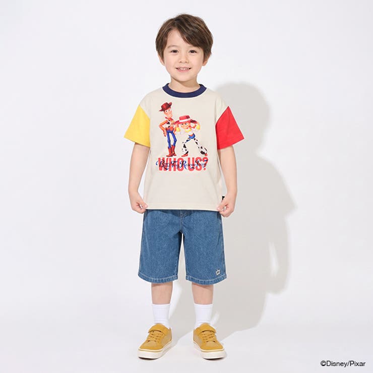 親子お揃い ディズニー トイ・ストーリー クレイジー袖Tシャツ 1274K | BABYDOLL | 詳細画像7 