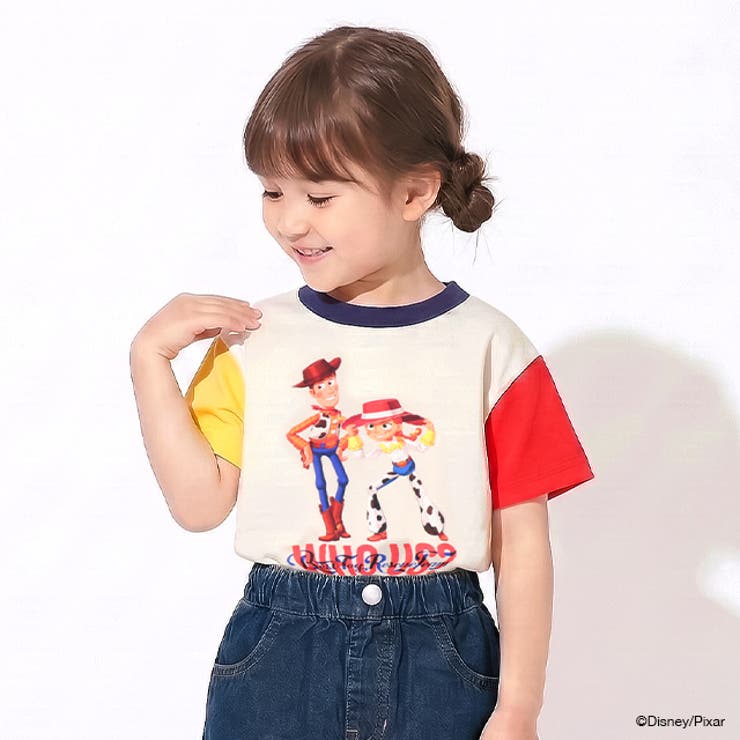 親子お揃い ディズニー トイ・ストーリー クレイジー袖Tシャツ 1274K | BABYDOLL | 詳細画像11 